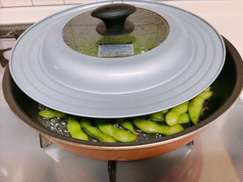 枝豆 蒸し焼き レシピ ねとめし