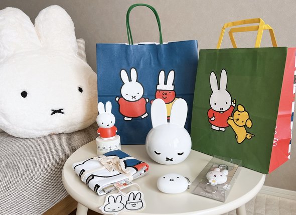 ミッフィーとスタディオクリップのコラボグッズ