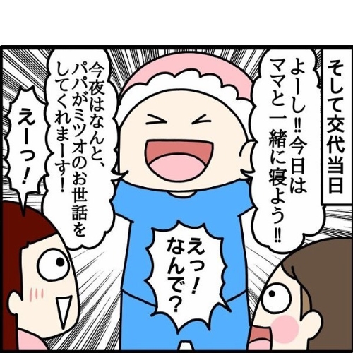 交代当日の画像