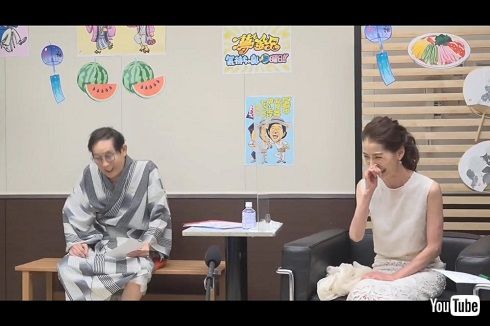 萩本欽一の生配信に増田恵子がゲスト出演
