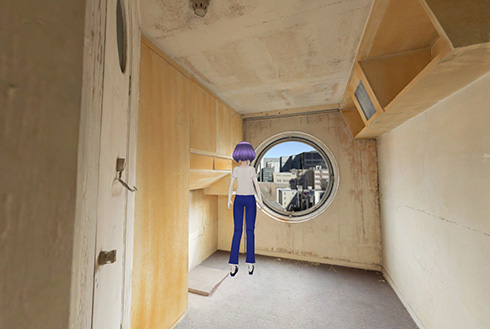 「中銀カプセルタワービル」がVRで公開　2万枚以上の写真から復元され後世に継承