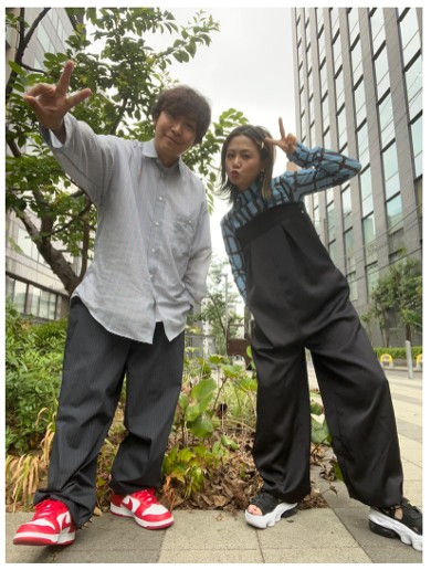 新垣理沙とヤスタケ夫婦