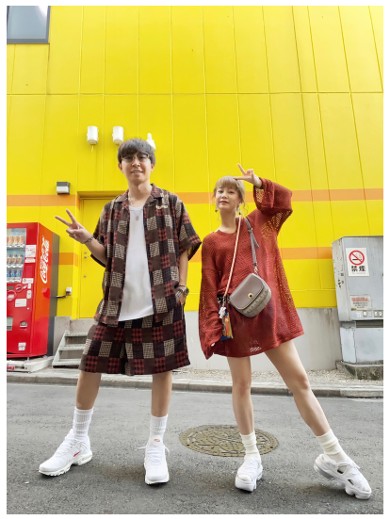 新垣理沙とヤスタケ夫婦