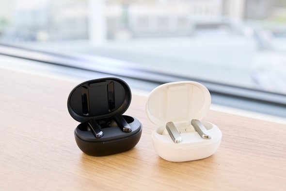 ゲオ アクティブノイズキャンセリングイヤホン新作 GRFD-TWS T39（ブラック・ホワイト）写真