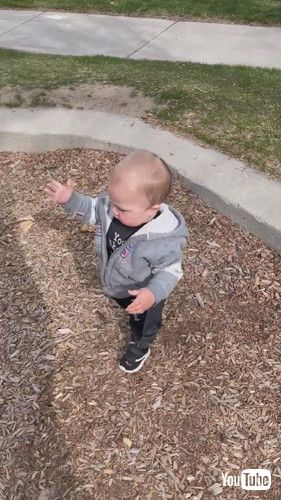 「Toddle Trips While Attempting To Walk Ahead - 1326946」