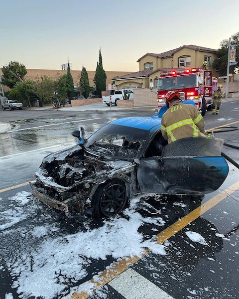 GR86 トヨタ 事故 火災 出火