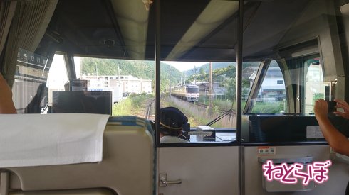 大阪ひだの前面展望