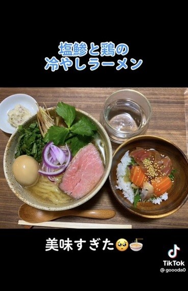 ラーメンと海鮮丼