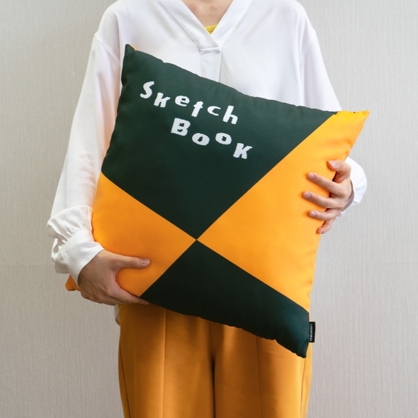 図案クッション 大