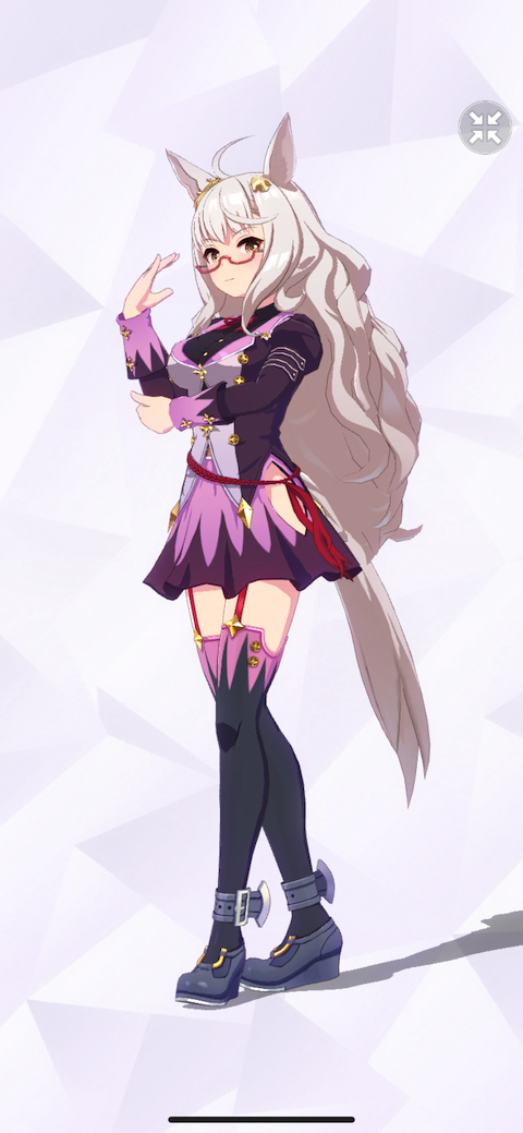 ウマ娘 ビワハヤヒデ 執事眼鏡 メガネフレーム