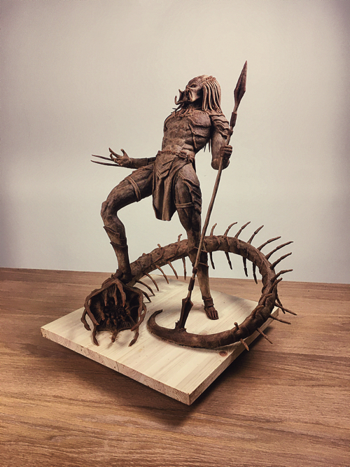 ジンジャーブレッドの彫刻