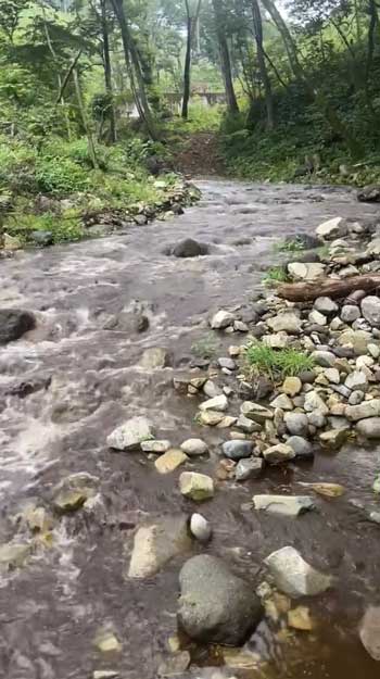 川の恐ろしさ 短時間 怖さが分かる 河川 急激 増水 雨