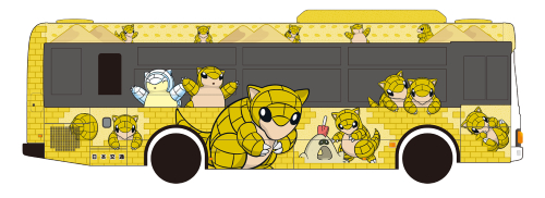 ご当地ポケモンバス