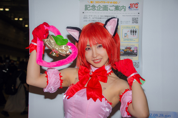 柚原杏梨さんの「東京ミュウミュウ」ミュウイチゴ