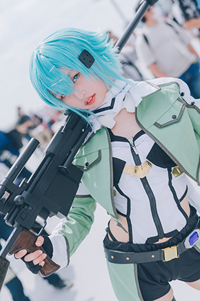 室内ぺんぎんの『ソードアート・オンライン』シノン