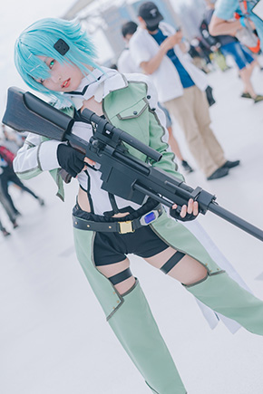 室内ぺんぎんの『ソードアート・オンライン』シノン