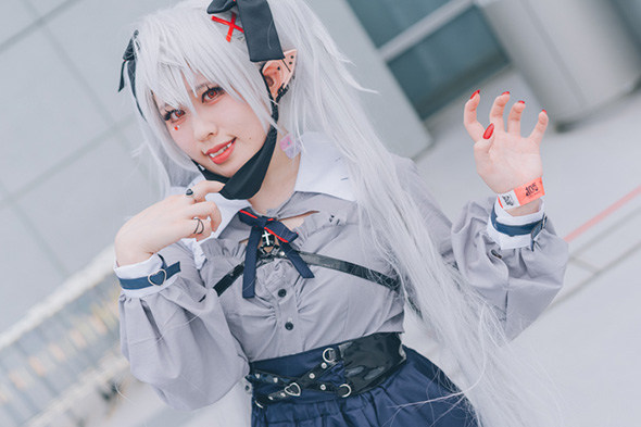 ゆづきゆーのが「にじさんじ」葛葉の女体化姿・サーニャに