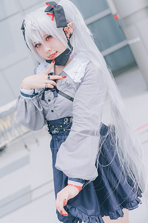 ゆづきゆーのが「にじさんじ」葛葉の女体化姿・サーニャに