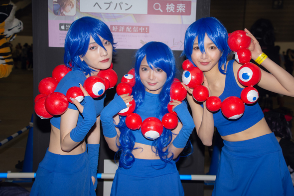 ミャクミャク様たち