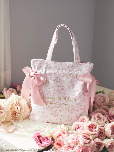 ミニダブルリボントート