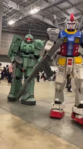 ガンダム＆ザク