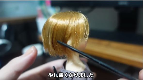 中古のリカちゃんをおしゃれ女子にイメチェン