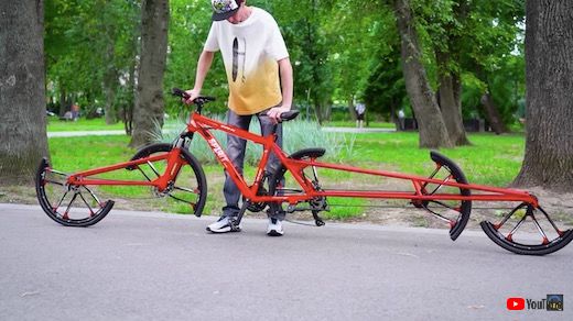 魔改造 自転車 数学 数式 証明