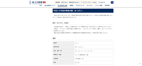 命名式・進水式