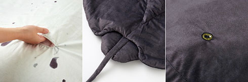 エイのブランケット・細部の説明