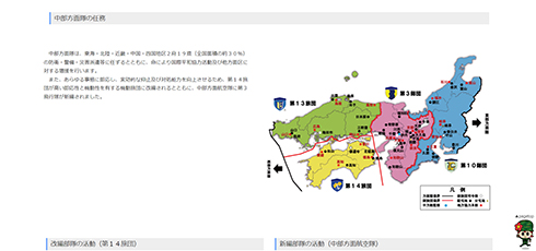 中部方面隊の任務