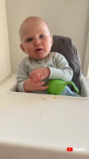 Baby Won't Say Mama's Name || ViralHog