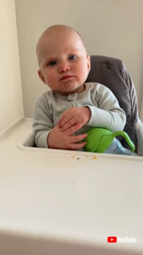 Baby Won't Say Mama's Name || ViralHog