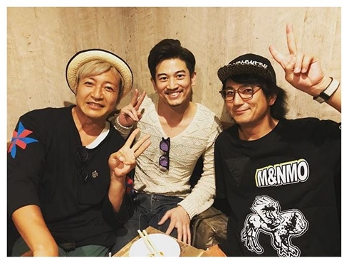 つるの剛士と野久保直樹と上地雄輔