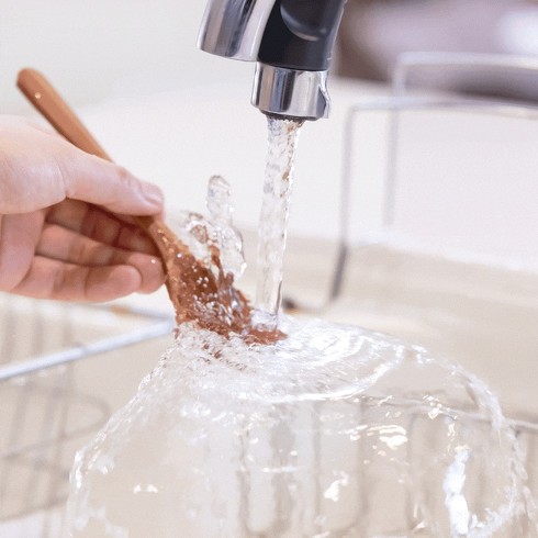 王様のアイディア 服がビシャビシャになるスプーン 水 飛び散る 濡れる