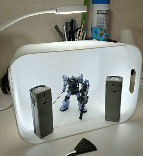 撮影ブースの写真