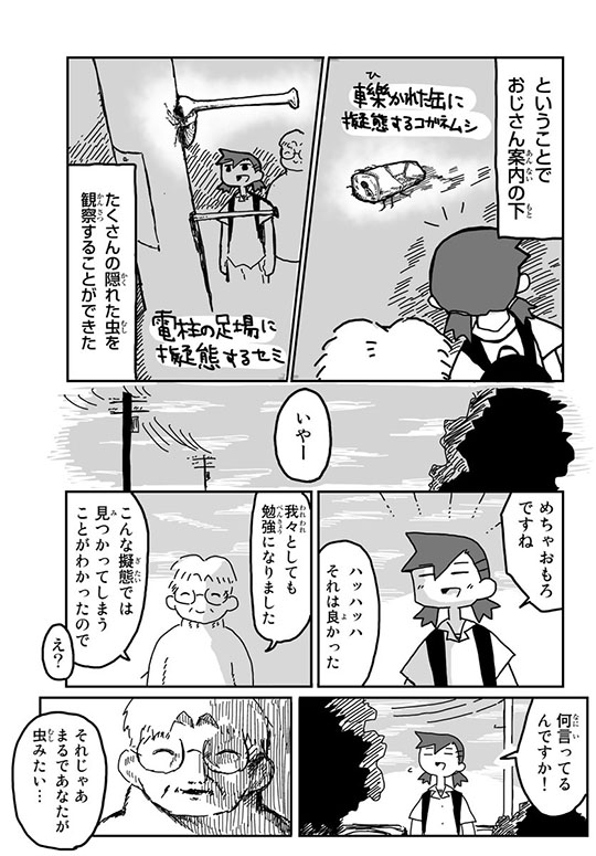 スマ見「街に擬態する虫」