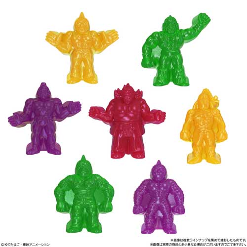 キン肉マングミ キンケシ キン肉マン消しゴム 再現 グミ