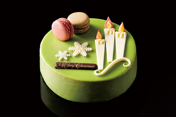 京王プラザホテルクリスマスケーキ「ノエル・ピスターシュ」