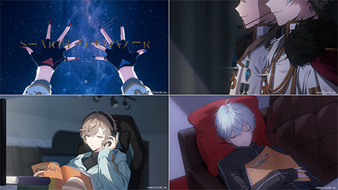 「ChroNoiR」の新曲「スターブラックゲイザー」のシーン