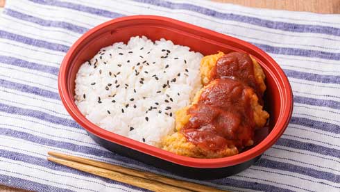 ローソンストア100 だけ弁当 チキンナゲット弁当