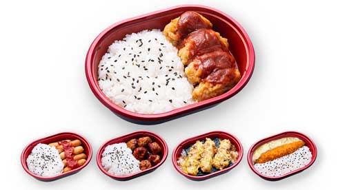 ローソンストア100 だけ弁当 チキンナゲット弁当