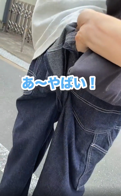 天然すぎる彼氏の行動を捉えた動画