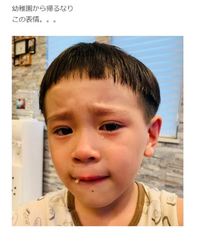 ココリコ遠藤の息子