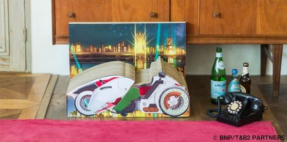  小物を置いてジオラマのようにも楽しめます