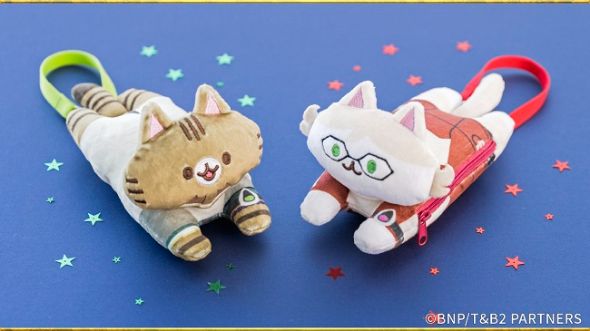  猫部　リールキーケース