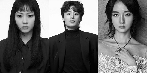 ドラマ「寄生獣 −ザ・グレイ−」に出演するチョン・ソニとク・ギョファン、イ・ジョンヒョン