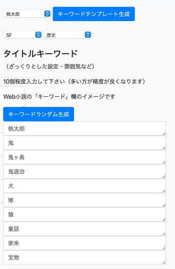 同人誌制作 作品名 小説