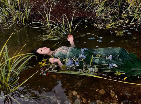 オフィーリアごっこ