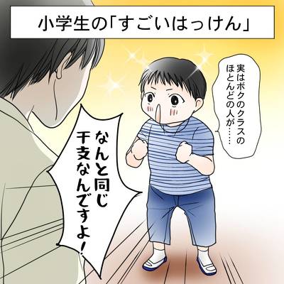 すごい発見をした小学生の画像
