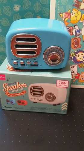 ブルートゥーススピーカー（レトロタイプ）